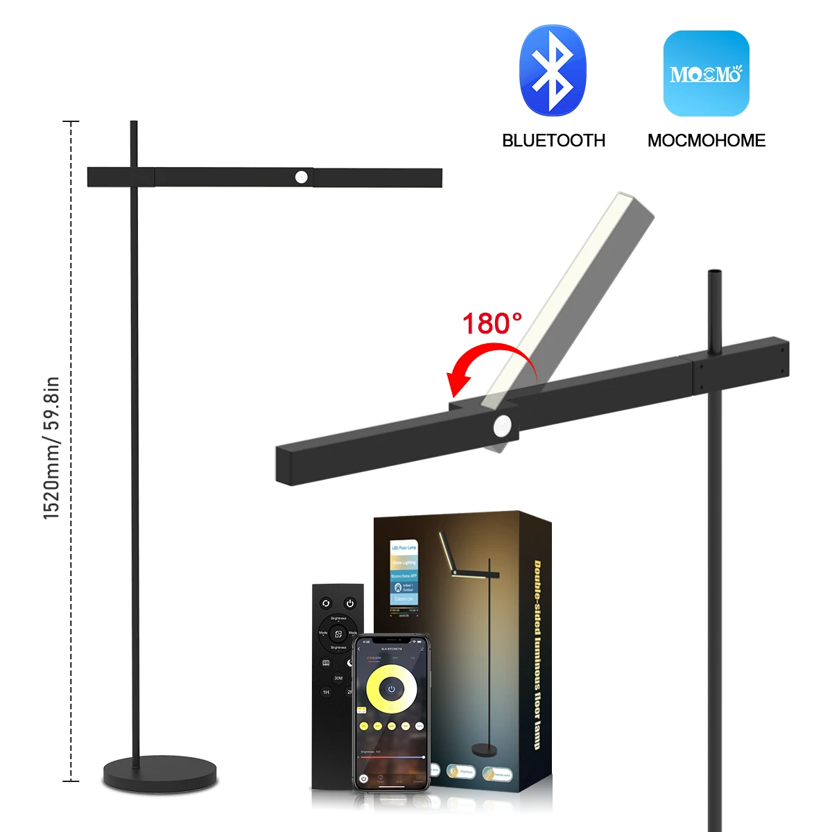 HCP043 DOUBLE-SIDED LUMINOUSFLOOR LAMP